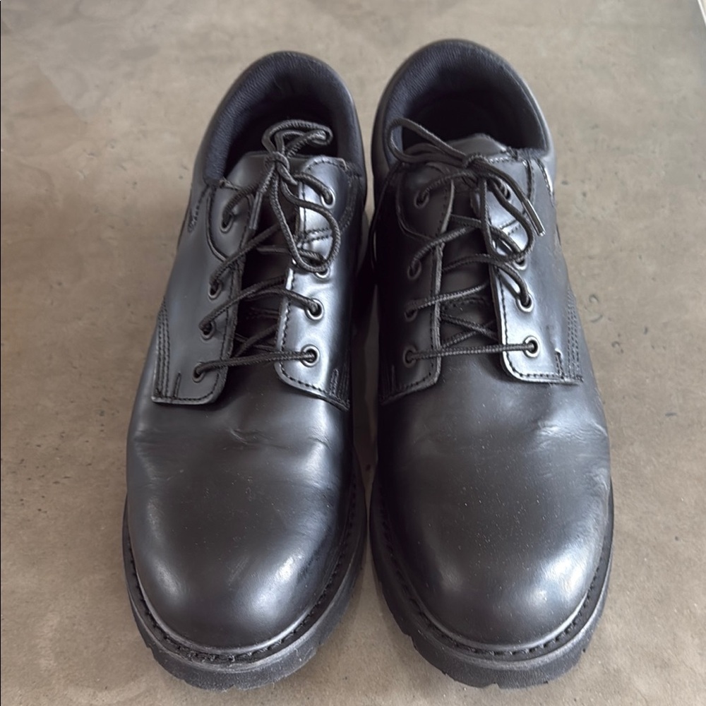 Men's Thorogood Classic Leather Steel Toe Oxford Work Shoes-Men’s Size 12 Wide
